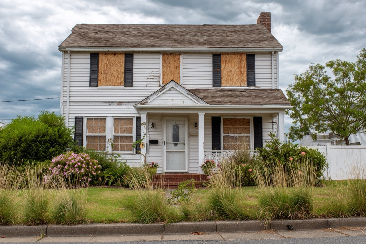 Weather damaged home in Delaware ready for quick sale