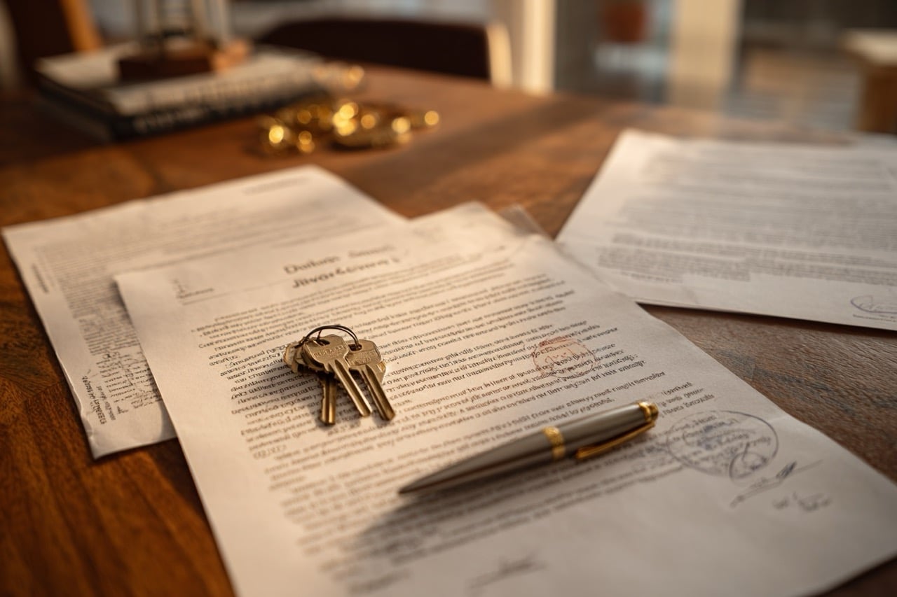 Delaware divorce property settlement and legal documentation process