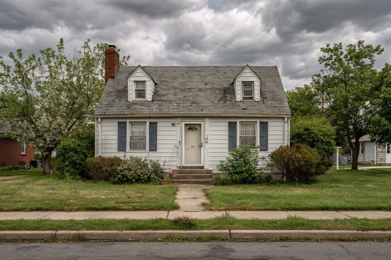 House facing foreclosure in Delaware residential neighborhood