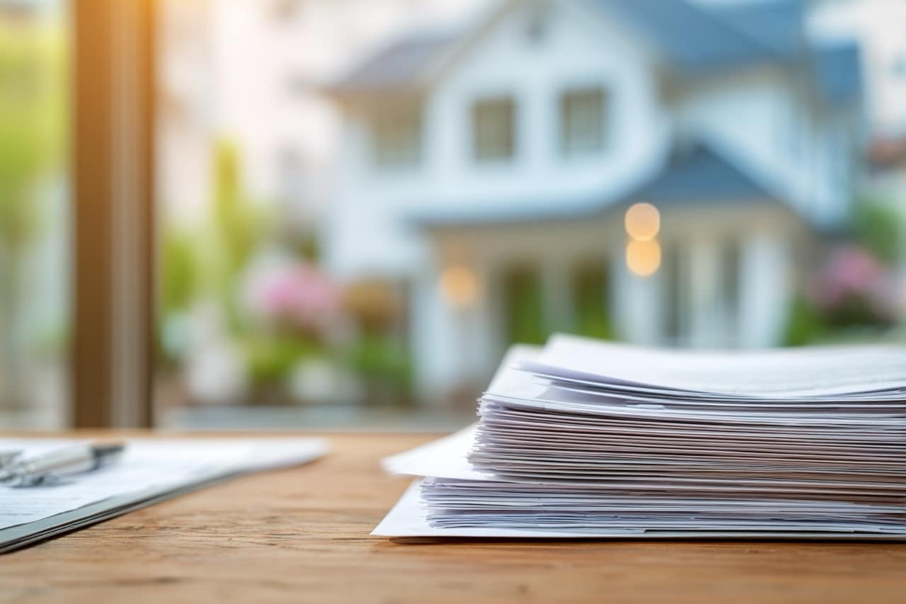 Delaware property lien resolution documents and home paperwork