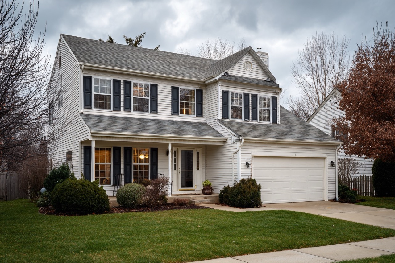 House with lien for sale in Delaware suburban neighborhood